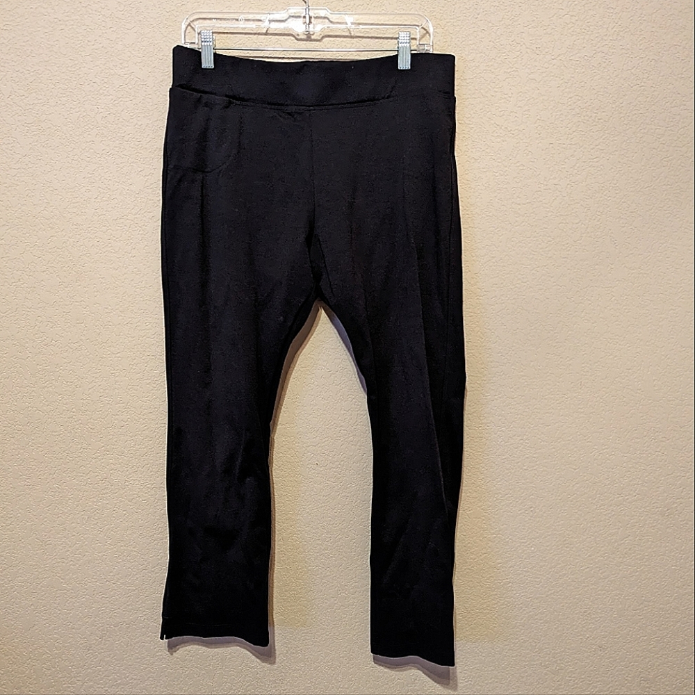 American Giant No-BS Kick Flare Pant - Super Black Sz XL